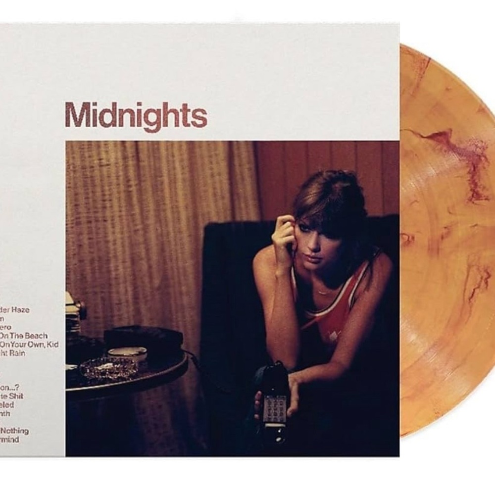Taylor Swift  midnights vinyl * blood moon edition *